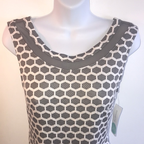 NWT Stitchfix Pixley Gray Millie Textured Knit Dress Size Small - Picture 10 of 16